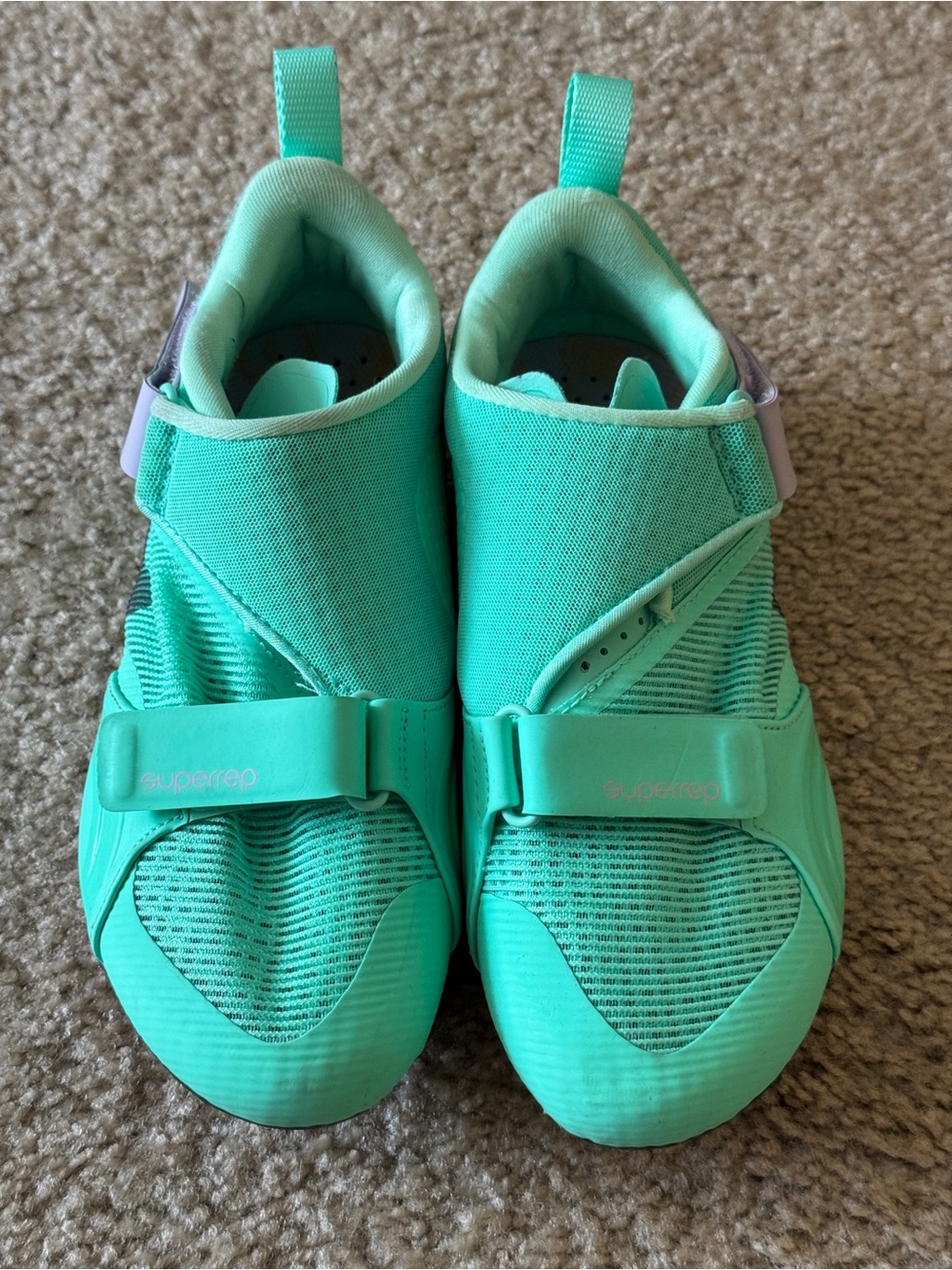 Nike Women’s SuperRep Cycle Mint Green size 6.5